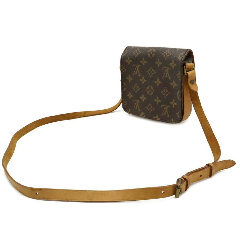LOUIS VUITTON Brown Monogram Pochette Shoulder Bag - Picture 3 of 10